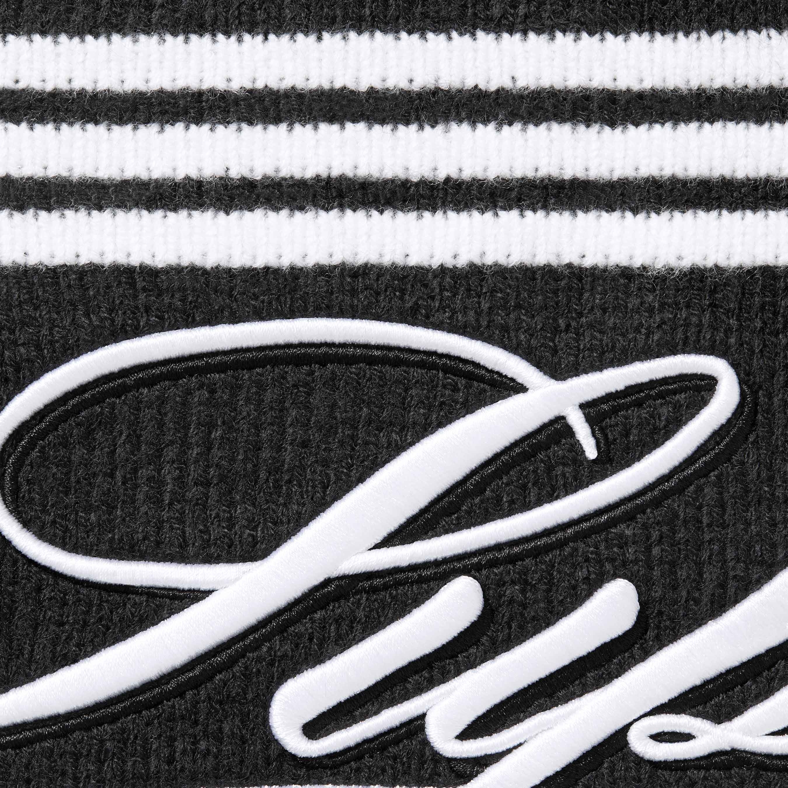 Script Stripe Half Zip Sweater view 5